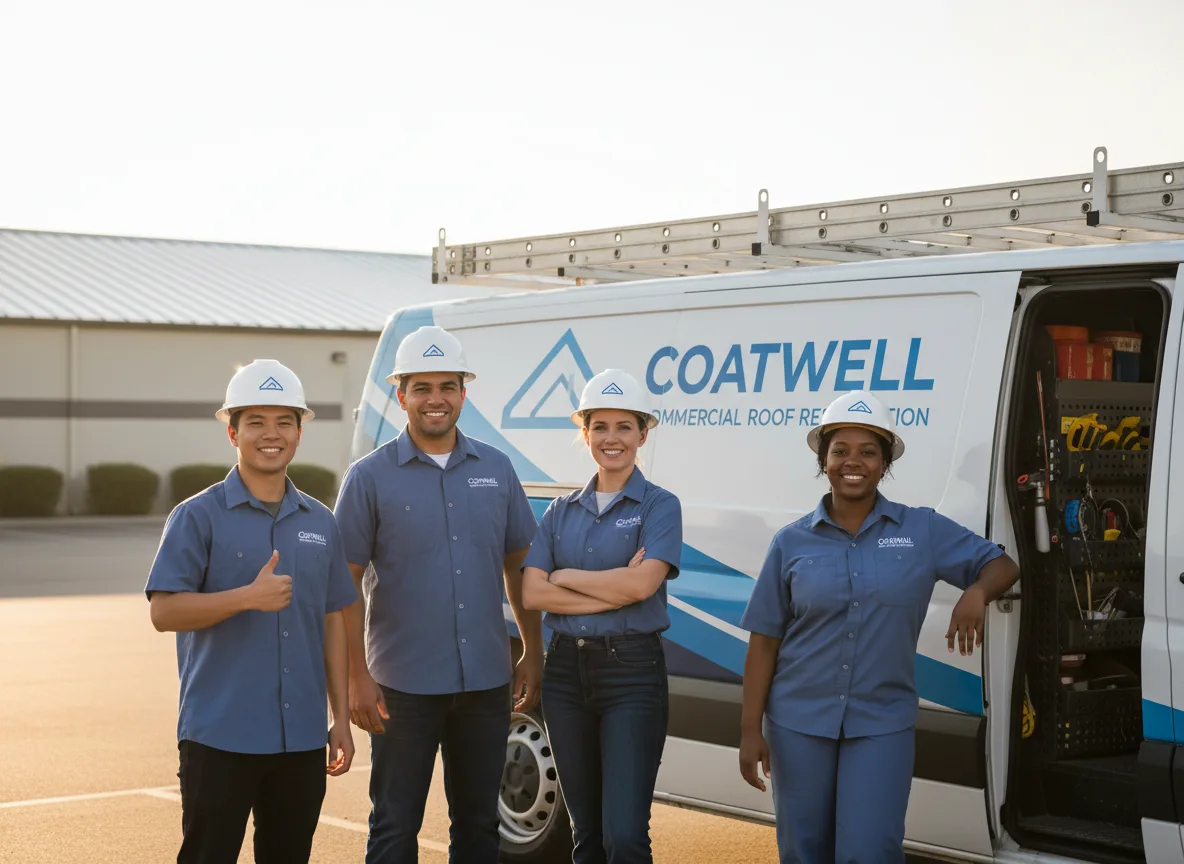 Commercial roof coating company in Mather, PA